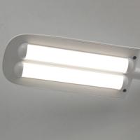 久量 LED暖白光学生学习阅读柔光夹子台灯 支持充电宝供电6036
