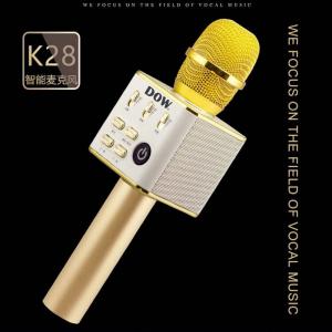 DOW多维视界 K7全民K歌唱歌直播神器 无线蓝牙麦克风话筒TF卡